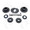 Yukon standard open spider gear kit for '10 & up Chrysler 9.25ZF with 31 spline axles
