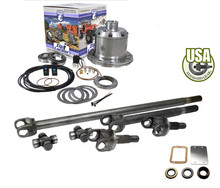 USA Standard 30 spline 4340 Chrome-Moly axle & Zip Locker kit for Jeep TJ, XJ, YJ & ZJ.