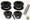 USA Standard Gear open spider gear set for Chrysler 9.25" ZF rear