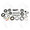 Yukon Master Overhaul kit for '09 & up Ford 8.8" reverse rotation IFS differential