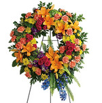 Colourful Serenity Wreath