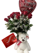 Valentine Dream with Plush Bear
