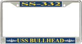 USS Bullhead SS-332 License Plate Frame