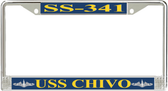 USS Chivo SS-341 License Plate Frame