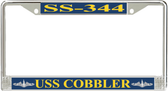 USS Cobbler SS-344 License Plate Frame