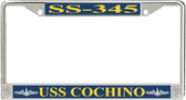 USS Cochino SS-345 License Plate Frame