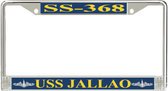 USS Jallao SS-368 License Plate Frame