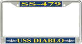 USS Diablo SS-479 License Plate Frame