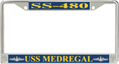 USS Medregal SS-480 License Plate Frame
