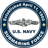 Established April 11, 1900, Sub Force Decal Decal