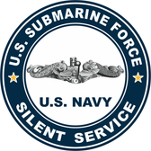 US Submarine Force Silent Service Decal