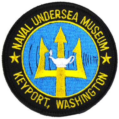 Naval Underwater Museum Keyport, WA 3 Inch Patch