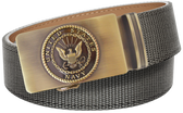 U.S. Navy Grey Nylon Weave Slide Belt