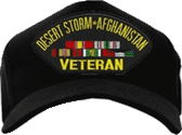 Desert Storm Afghanistan Veteran Ball Cap