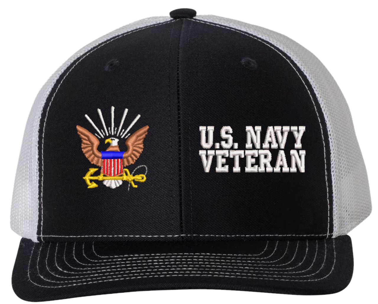 U.S. Navy Veteran Mesh Back Cap - Submarine Gear