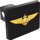 U.S. Navy Pilot Wings Hitch Cover