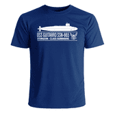 USS Guitarro SSN-665 T-Shirt