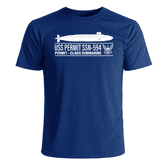 USS Permit SSN-594 T-Shirt