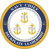 U.S. Navy Deckplate Leadership Decal