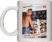 Learn to Operate a $7,000,000 Submarine Poster Coffee Mug