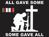 All Gave Some Fallen Soldier Memorial Afghanistan Veteran Decal