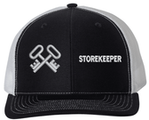 Navy Storekeeper (SK) Rating USA Mesh-Back Cap