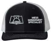 Navy Mess Management Specialist (MS) Rating USA Mesh-Back Cap