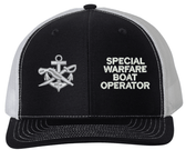 Navy Special Warfare Boat Operator (SB) Rating USA Mesh-Back Cap