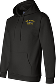 USS Alaska SSBN-732 with Dolphins Embroidered Hoodie