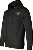 USS L Y Spear AS-36 with Dolphins Embroidered Hoodie