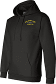 USS Maryland SSBN-738 with Dolphins Embroidered Hoodie