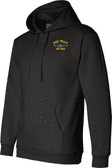 USS Odax SS-484 with Dolphins Embroidered Hoodie