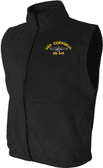 USS Corporal SS-346 with Dolphins Embroidered Fleece Vest