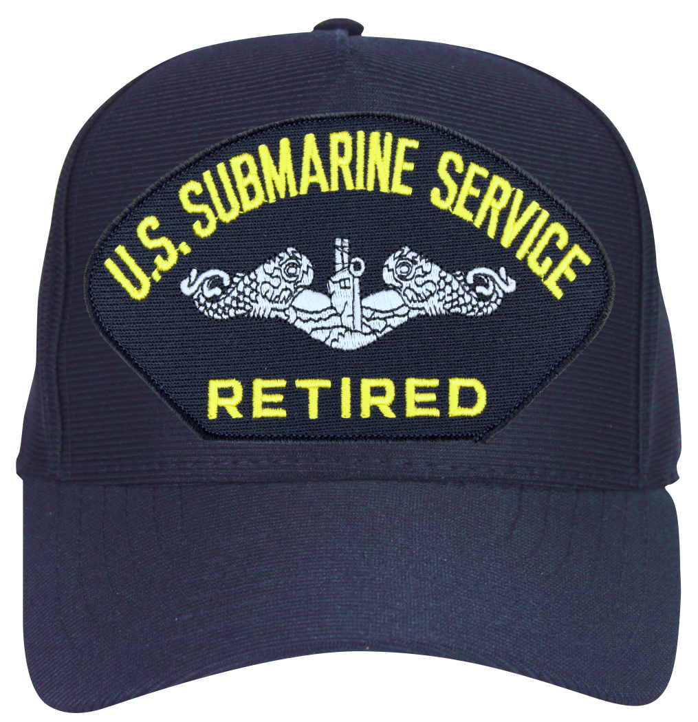 custom navy submarine ball caps