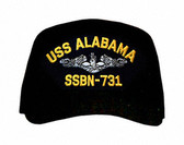 USS Alabama SSBN-731 (Silver Dolphins) Submarine Enlisted Cap