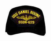 USS Daniel Boone SSBN-629 ( Gold Dolphins ) Custom Embroidered Submarine Officers Cap