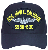 USS John C. Calhoun SSBN-630 ( Silver Dolphins ) Submarine Enlisted Cap