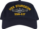USS Sturgeon SSN-637 Embroidered Cap