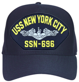USS New York City SSN-696 (Silver Dolphins) Submarine Enlisted Cap