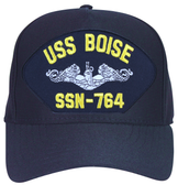 USS Boise SSN-764 ( Silver Dolphins ) Submarine Enlisted Custom Embroidered Cap