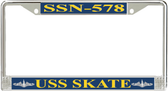 USS Skate SSN-578 License Plate Frame