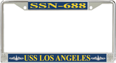 USS Los Angeles SSN-688 License Plate Frame