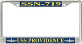 USS Providence SSN-719 License Plate Frame
