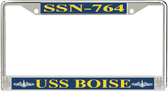 USS Boise SSN-764 License Plate Frame