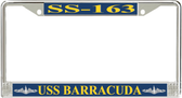 USS Barracuda SS-163 License Plate Frame