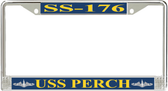 USS Perch SS-176 License Plate Frame
