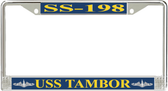 USS Tambor SS-198 License Plate Frame