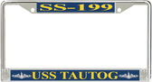 USS Tautog SS-199 License Plate Frame
