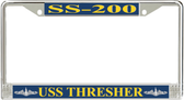 USS Thresher SS-200 License Plate Frame