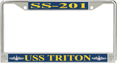USS Triton SS-201 License Plate Frame